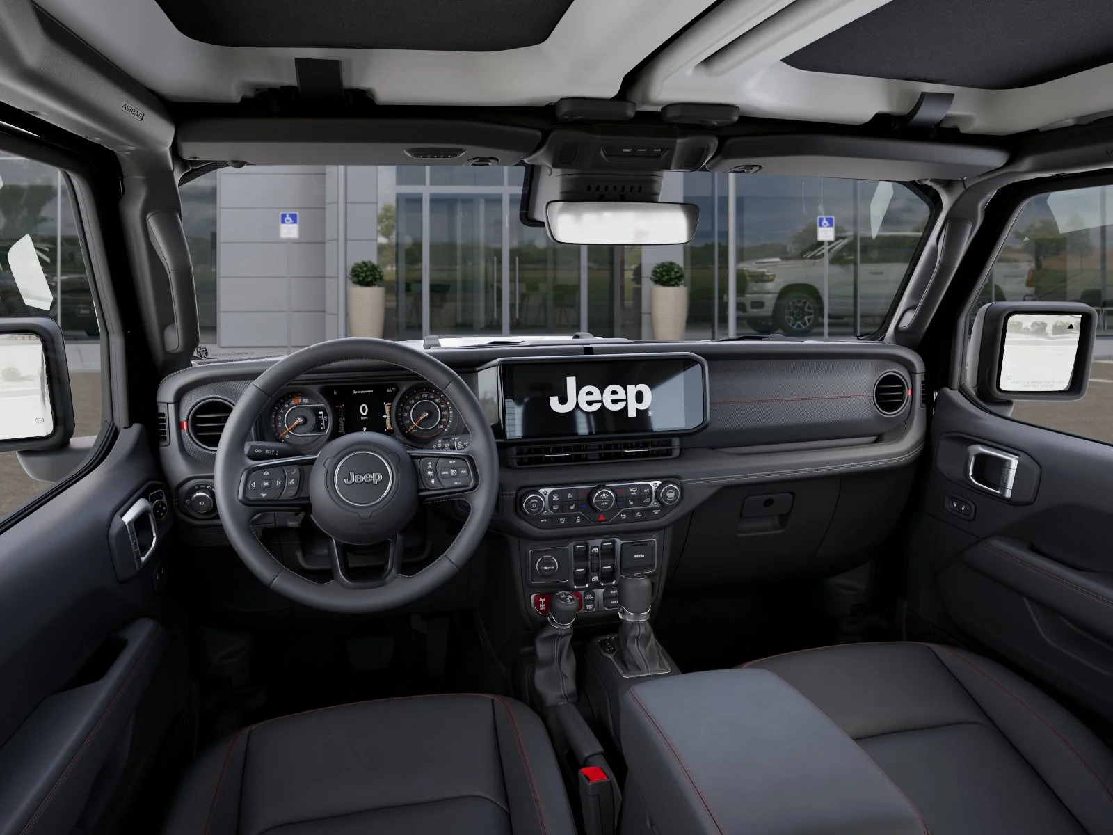 New 2026 Black Clear-Coat Exterior Paint Jeep Rubicon X image 40