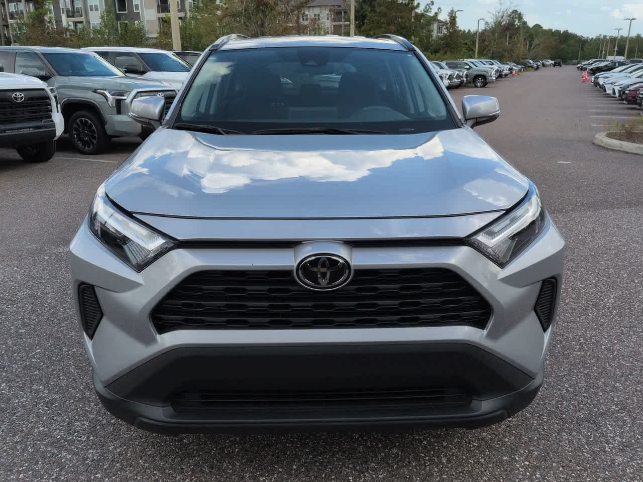 Certified Used 2025 Silver Sky Metallic Toyota XLE image 9