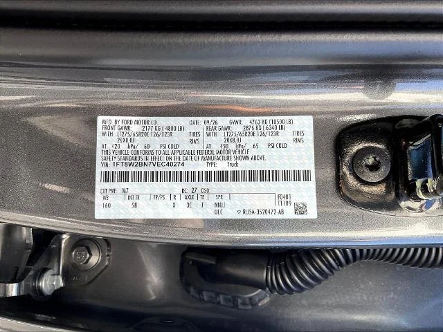 New 2027 Carbonized Gray Metallic Ford F-250® Lariat® image 49