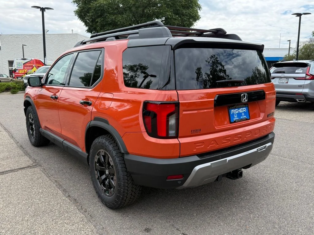New 2026 Sunset Orange Honda TrailSport Elite image 7