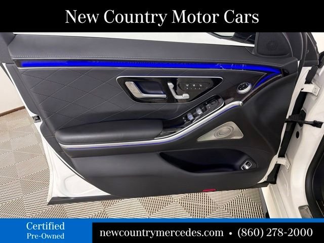 Certified Used 2021 White Mercedes-Benz S 580 image 12