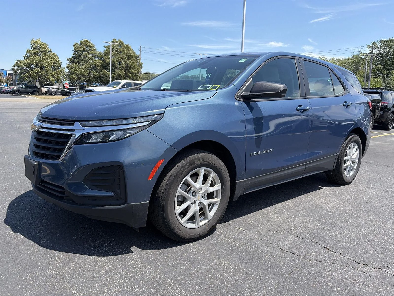 Used 2024 Lakeshore Blue Metallic Chevrolet LS image 3