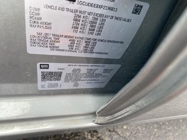 Used 2023 Sterling Gray Metallic Chevrolet RST image 41