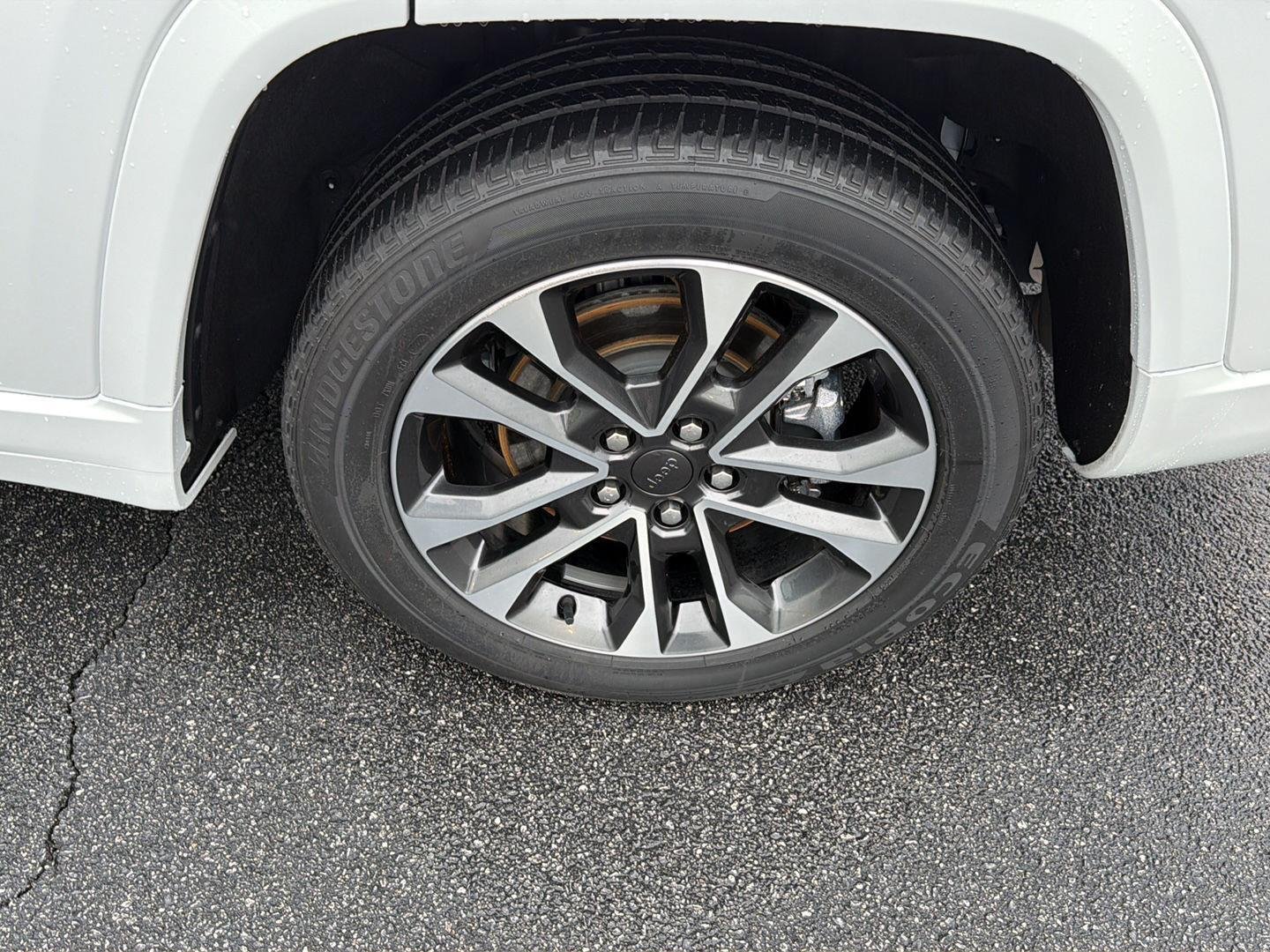 Used 2023 Bright White Clearcoat Jeep Overland image 43