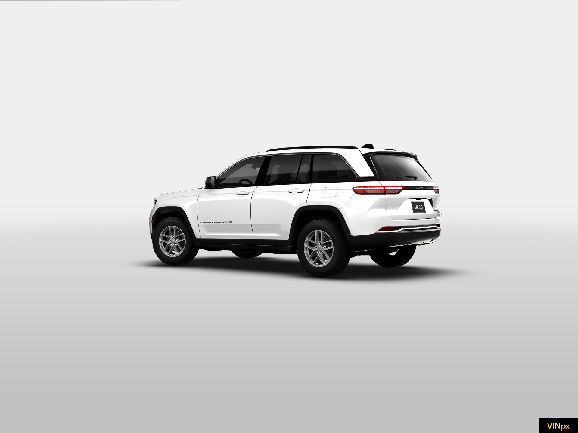 New 2026 Bright White Clear-Coat Exterior Paint Jeep Laredo image 4