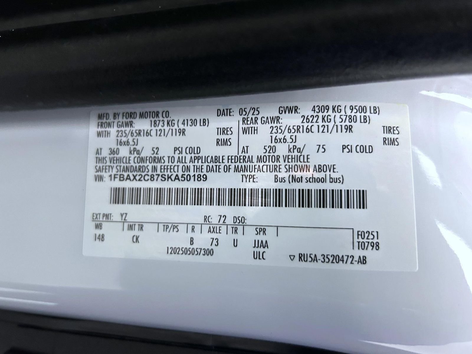 Used 2025 White Ford XLT image 24