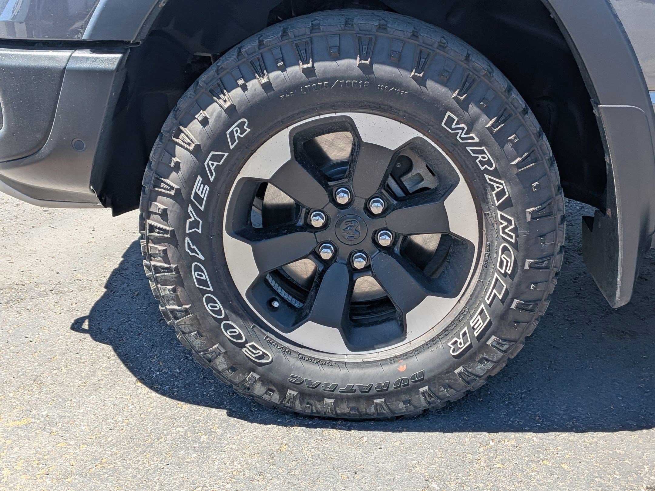 Used 2022 Granite Crystal Clearcoat Metallic Ram Rebel image 11