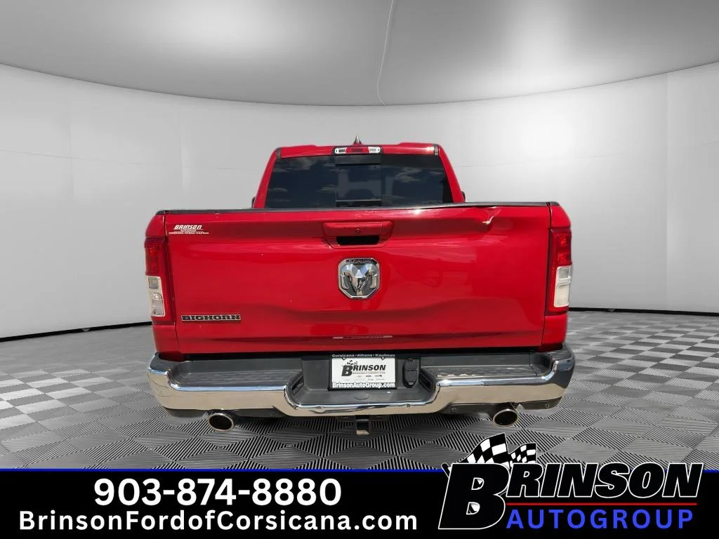 Used 2021 Flame Red Clearcoat Ram Big Horn image 6