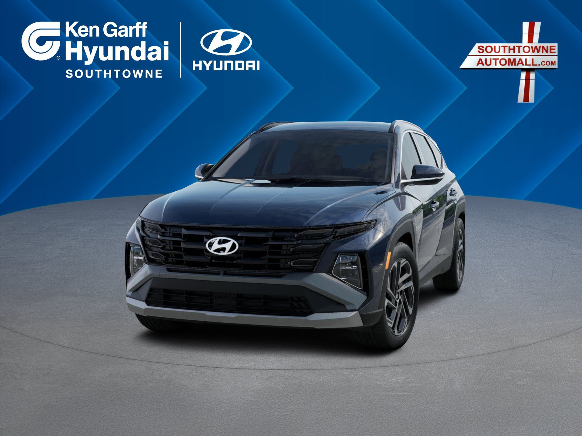 New 2026 Atlantis Blue Hyundai SEL Plus AWD image 1