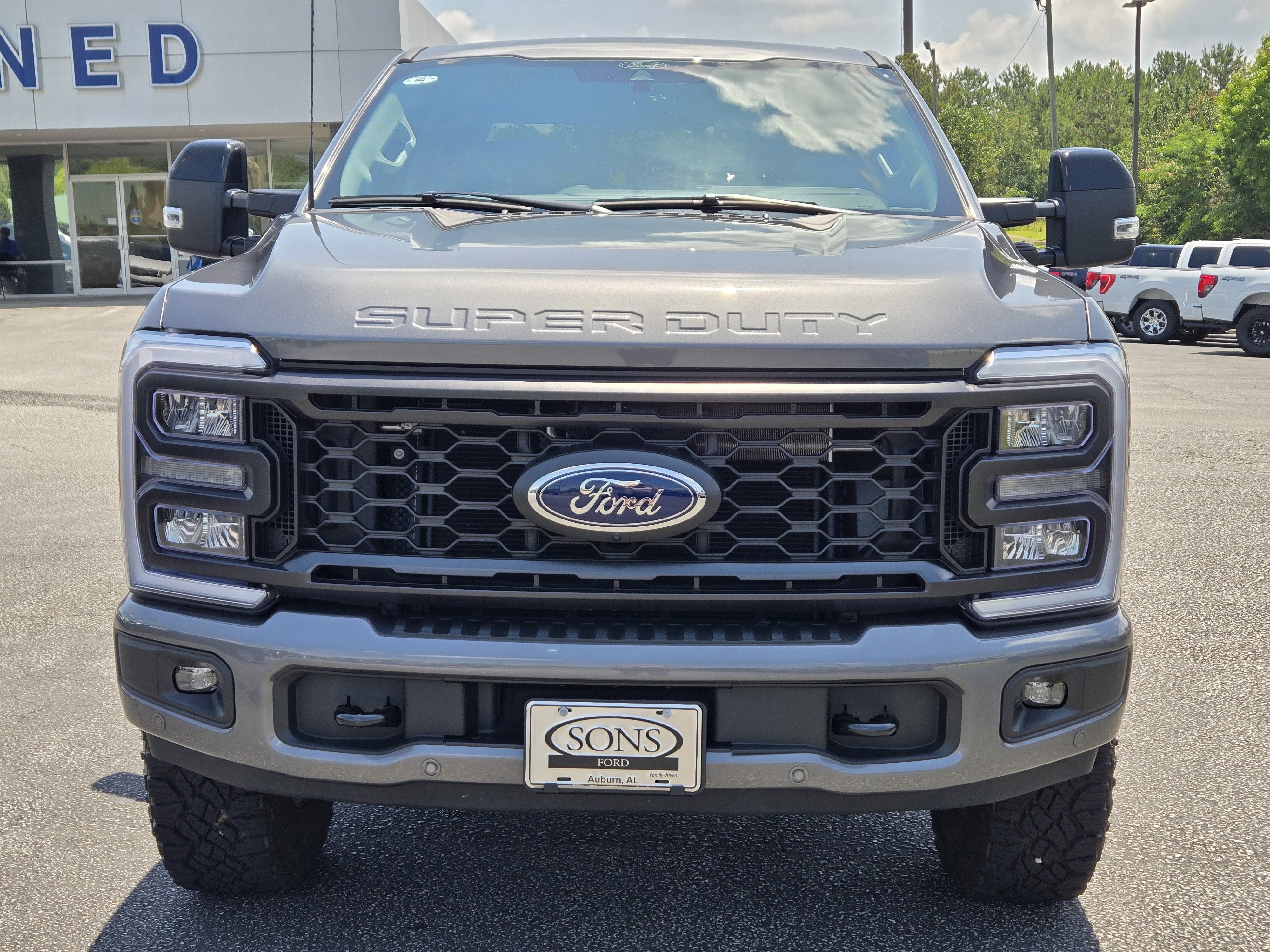 Used 2024 Carbonized Gray Metallic Ford Lariat image 3