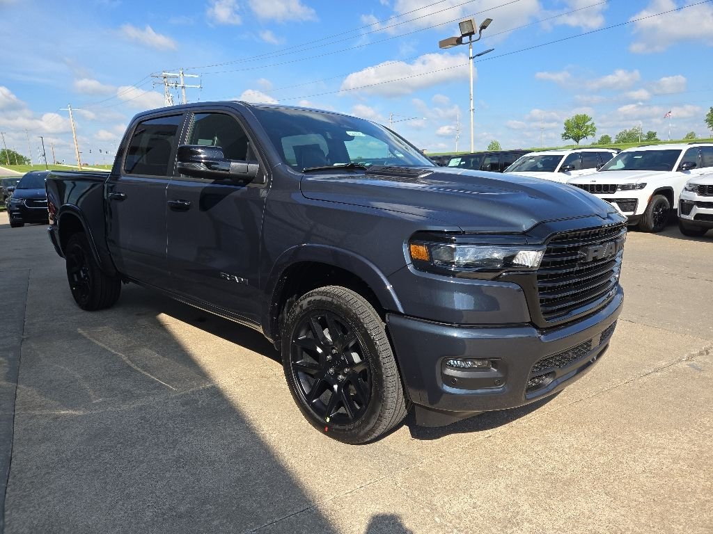 New 2026 Forged Blue Metallic Exterior Paint RAM Laramie image 14