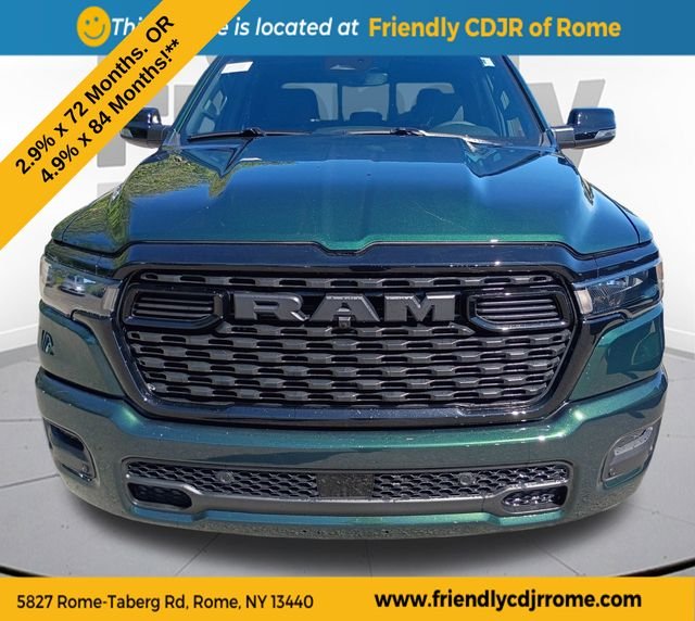 New 2026 Serrano-Green Metallic Exterior Paint RAM Big Horn/Lone Star image 2