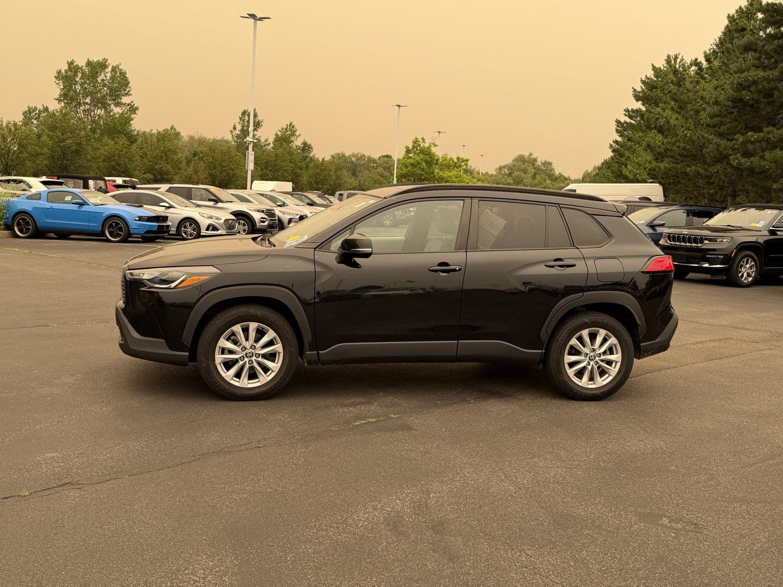 Used 2023 Jet Black Toyota LE image 6