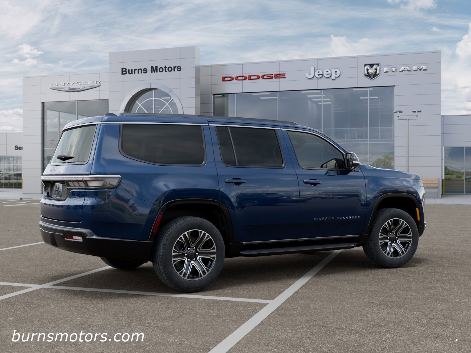 New 2026 Fathom Blue Pearl-Coat Exterior Paint (Late Availability) Jeep 4x2 image 4