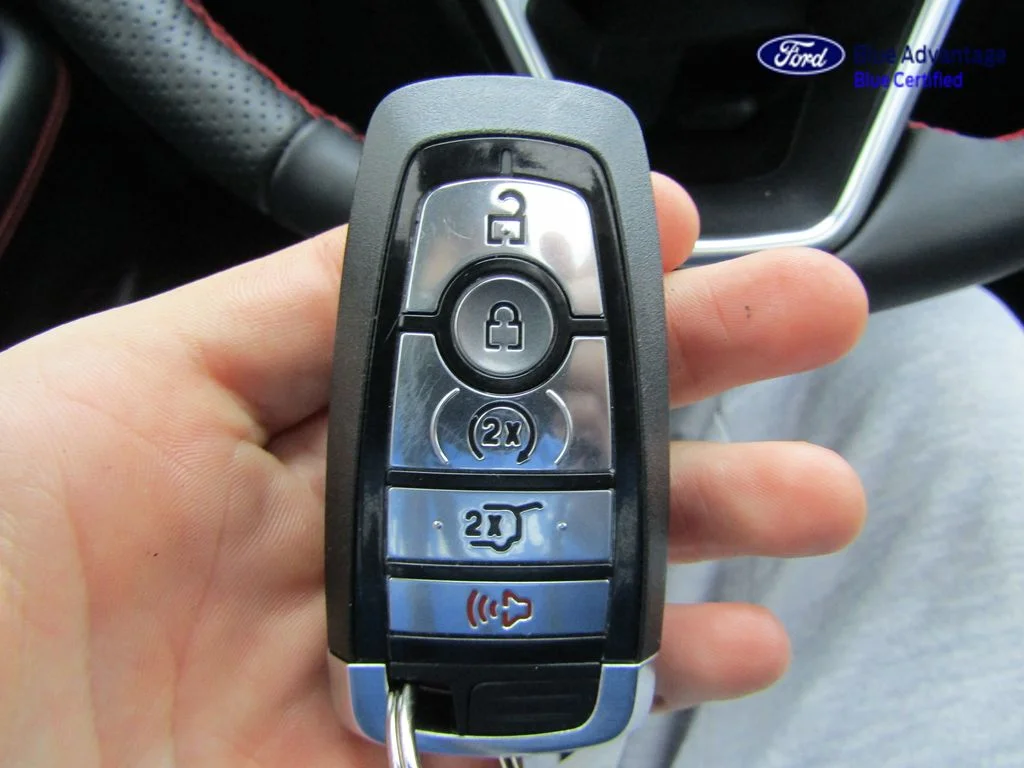 Certified Used 2024 Rapid Red Metallic Tinted Clearcoat Ford ST Line image 45