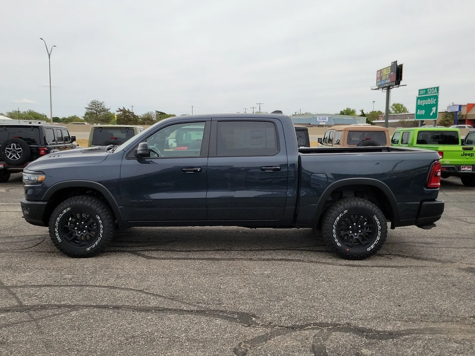 New 2026 Forged Blue Ram REBEL CREW CAB 4X4 5