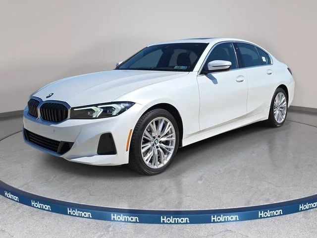 Used 2024 White BMW 330i xDrive image 1