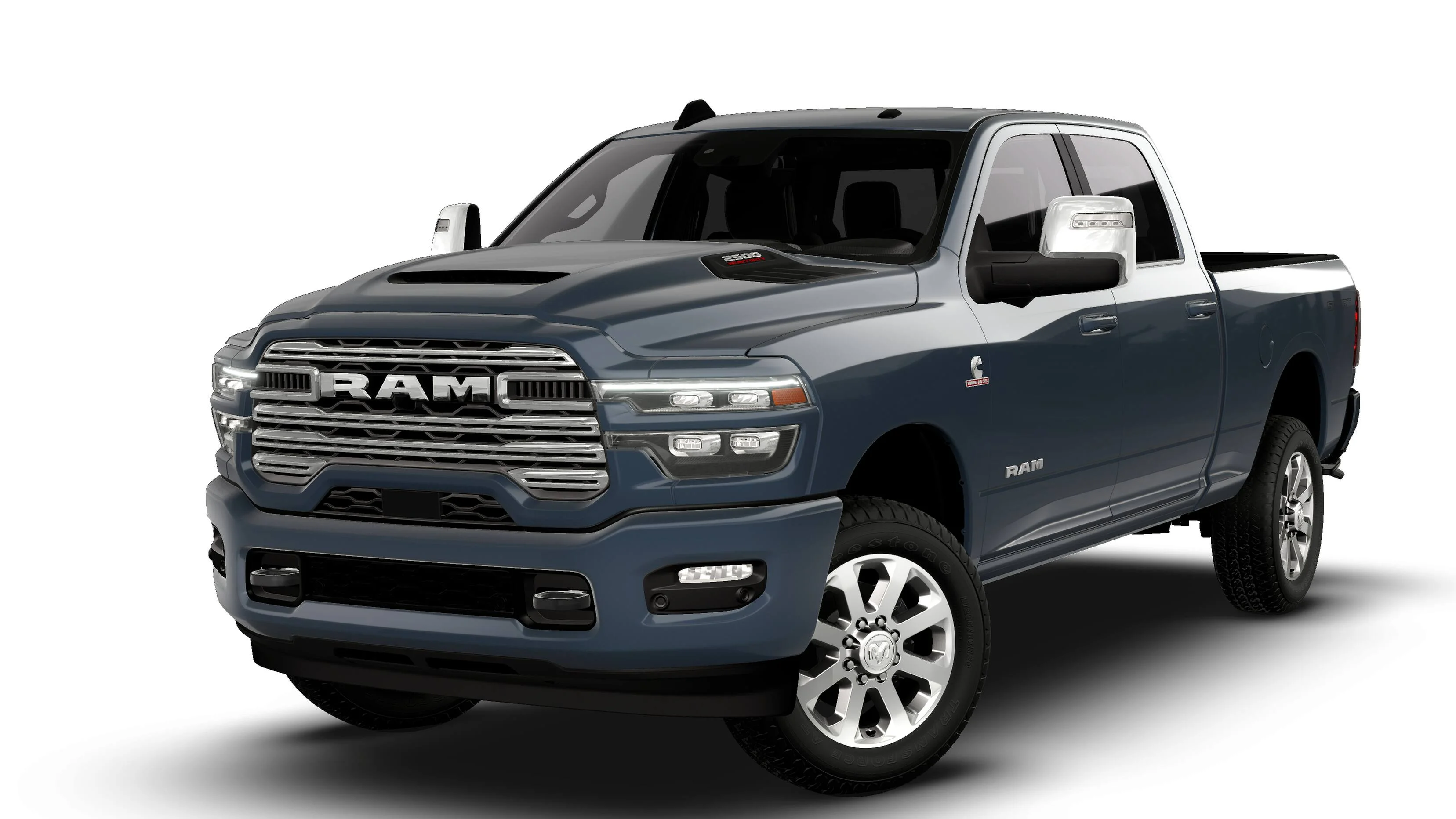 New 2026 Forged Blue Metallic Exterior Paint RAM LARAMIE image 27