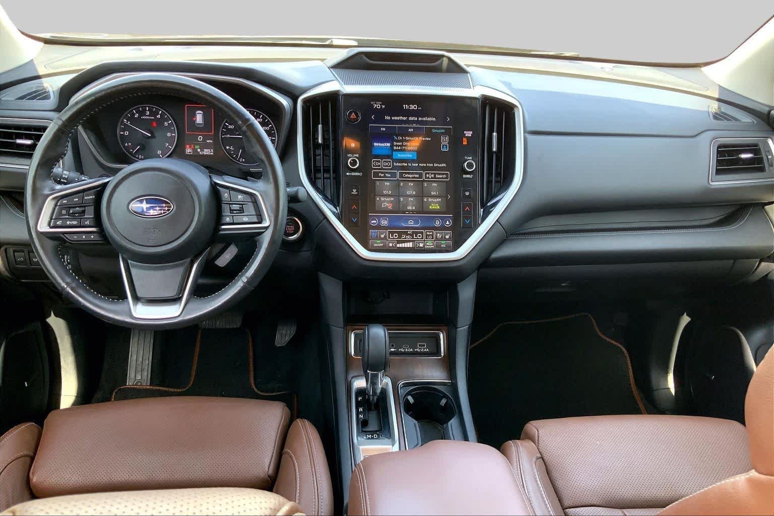 Used 2023 Magnetite Gray Metallic Subaru Touring image 13