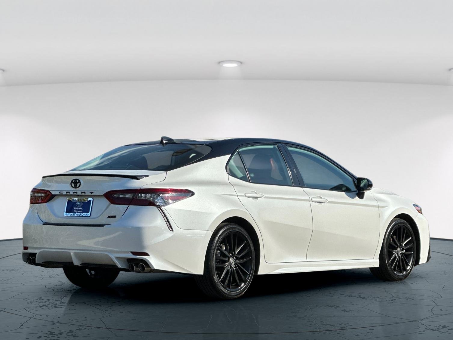 Used 2021 Midnight Black Metallic Toyota XSE 4D Sedan image 6