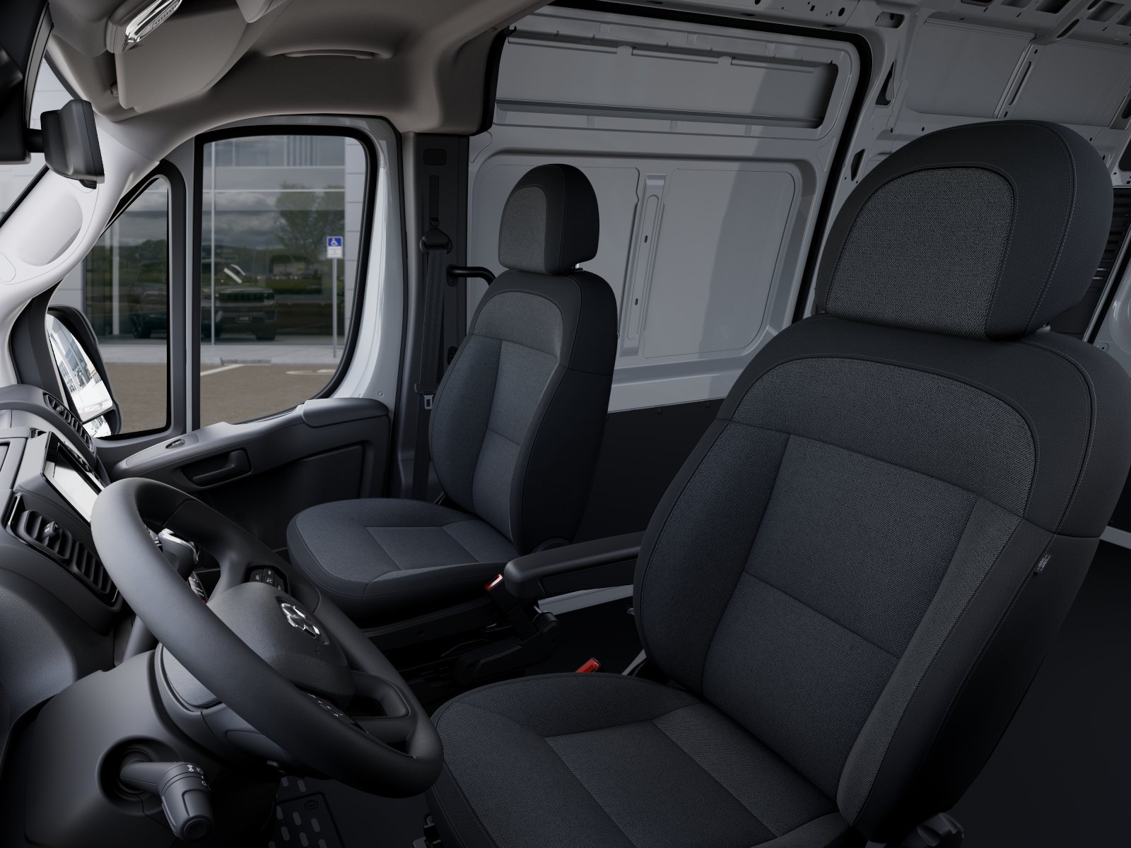 New 2026 Bright White Clearcoat RAM High Roof image 23