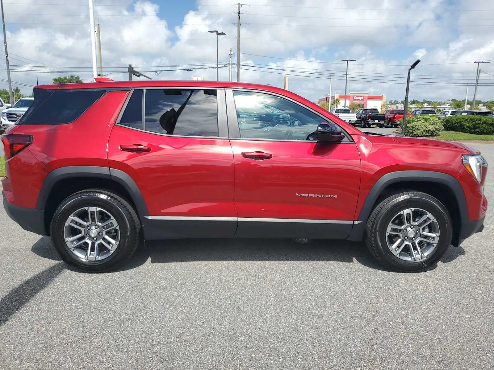 New 2026 Volcanic Red Tintcoat GMC Elevation image 8