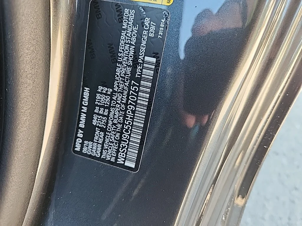 Used 2017 Mineral Gray Metallic BMW Base image 8