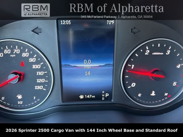 New 2026 Arctic White Mercedes-Benz 2500 with 144 Wheel Base Standard Roof image 15