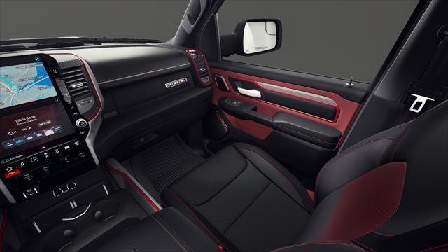 New 2027 Diamond Black Crystal Pearl-Coat Exterior Paint RAM Rebel image 7