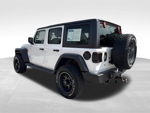 Used 2019 White Jeep Unlimited Sport S image 5