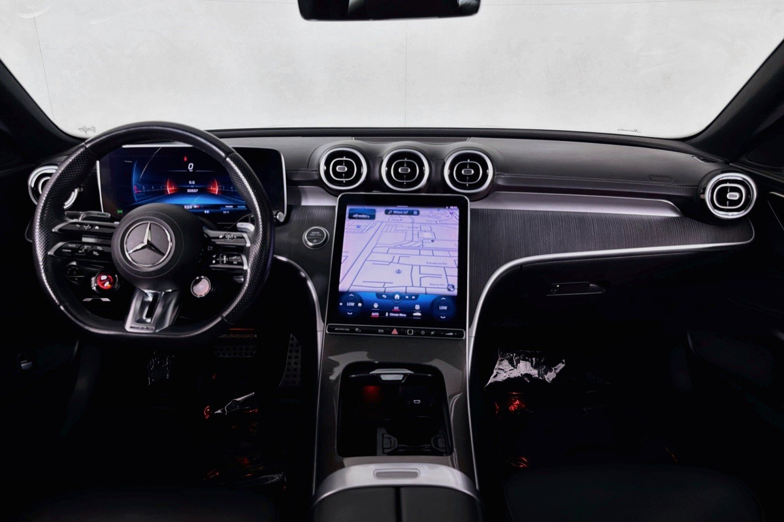 Certified Used 2023 Graphite Grey Metallic Mercedes-Benz AMG® C 43 image 6