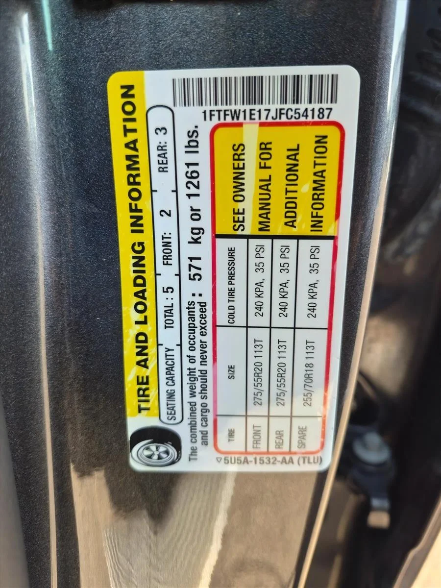 Certified Used 2018 Magnetic Metallic Ford Platinum image 24