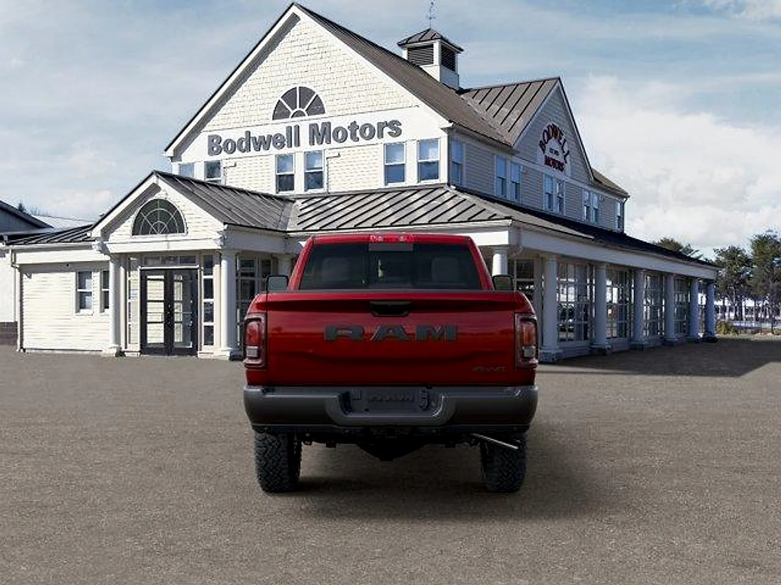 New 2026 Molten Red Pearlcoat RAM Warlock Crew Cab 4x4 6