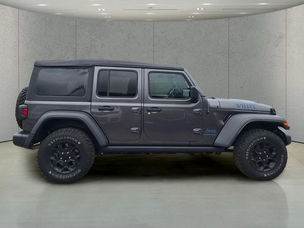 Used 2023 Gray Jeep Willys 4xe image 6