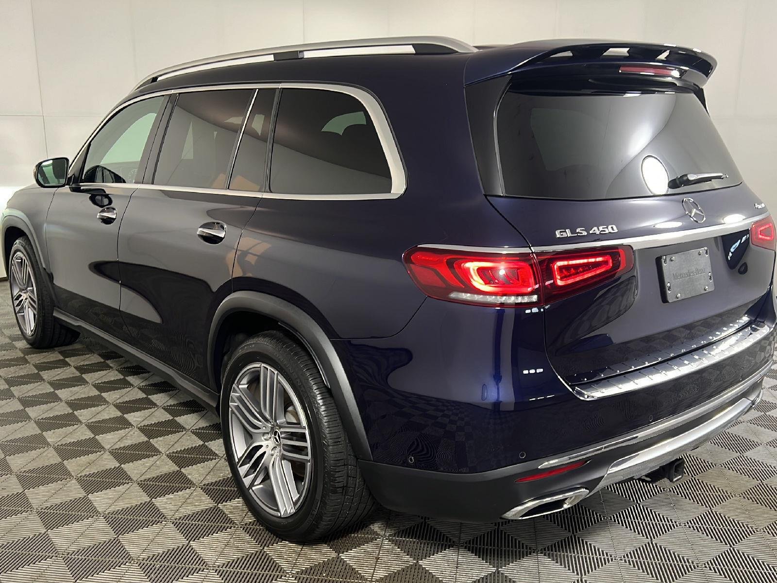 Used 2022 Lunar Blue Metallic Mercedes-Benz GLS 450 image 4