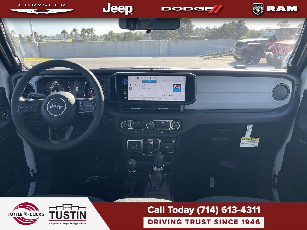 New 2026 Bright White Clearcoat Jeep California Edition image 18