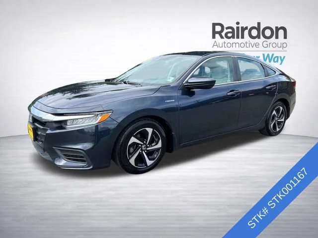 Used 2022 Cosmic Blue Metallic Honda EX image 3