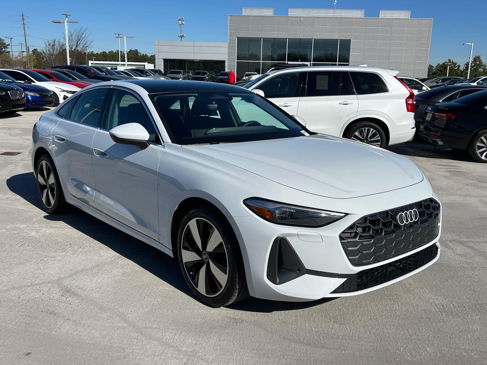 Used 2025 Glacier White Metallic Audi Premium image 3