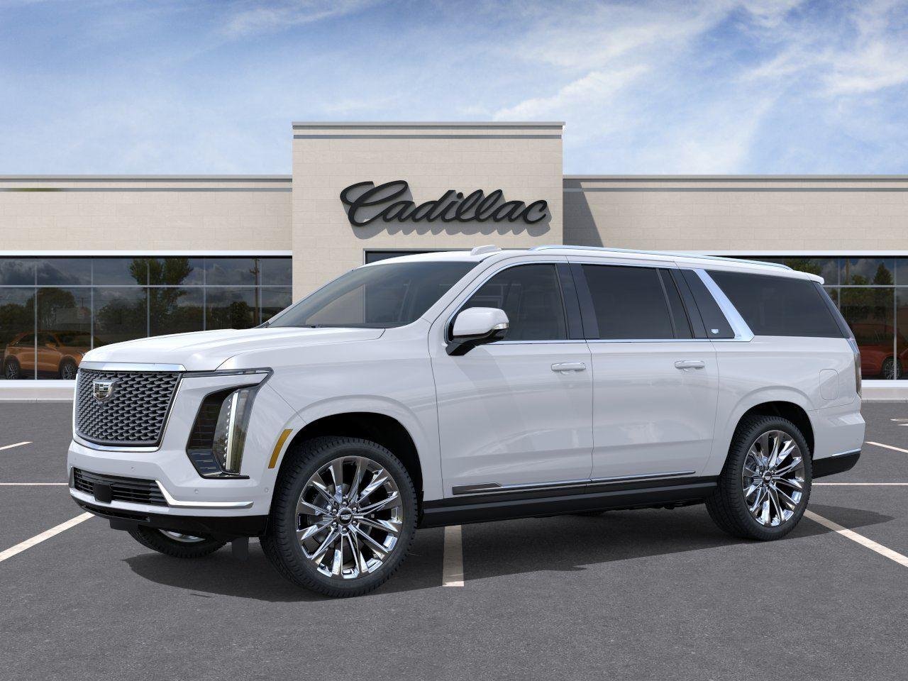 New 2026 Vibrant White Tricoat Cadillac Luxury image 2