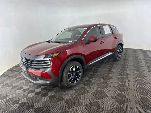 Certified Used 2025 Red Nissan SV image 3