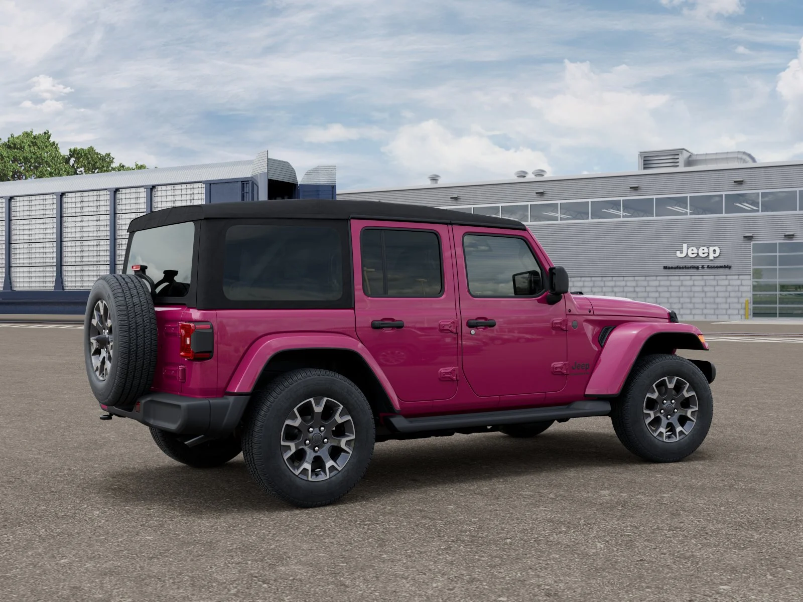 New 2026 Tuscadero Pearl-Coat Exterior Paint Jeep Sahara image 2