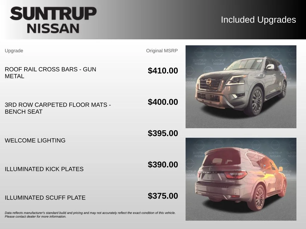 Used 2024 Gray Nissan Platinum image 2