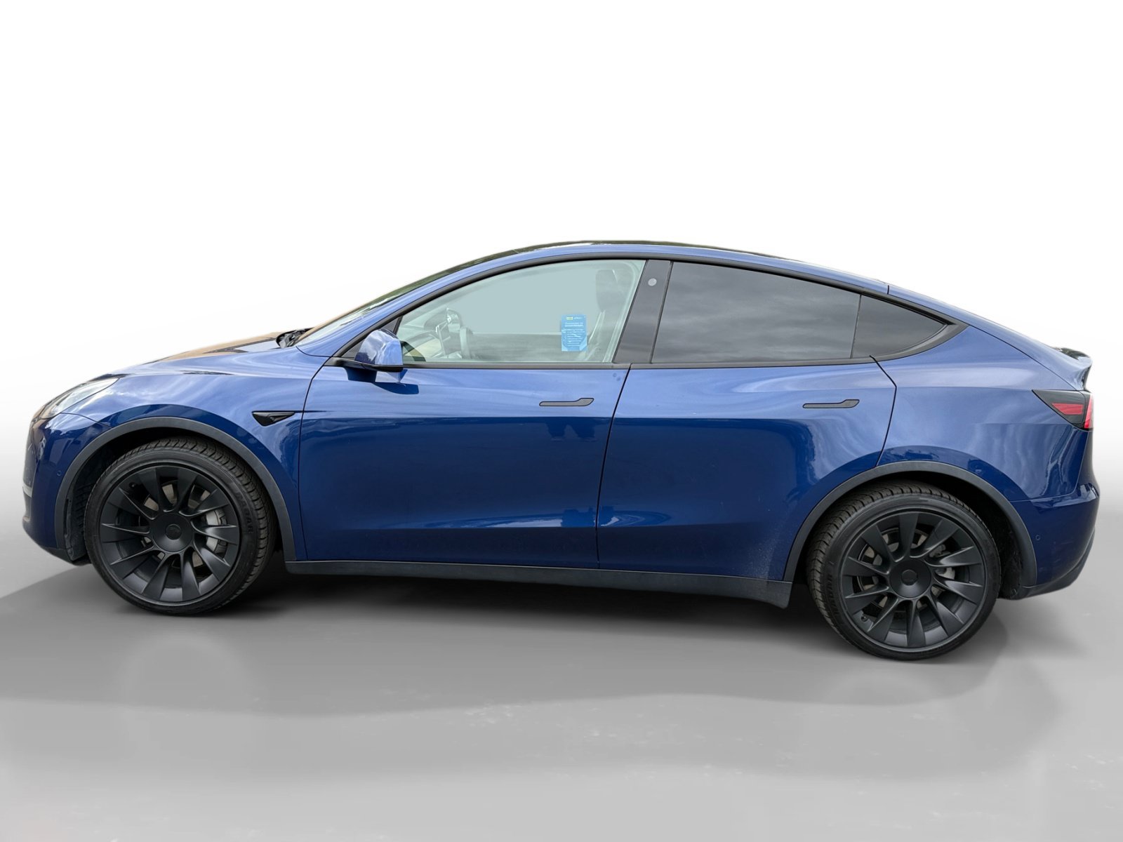Used 2021 Deep Blue Metallic Tesla Long Range image 2