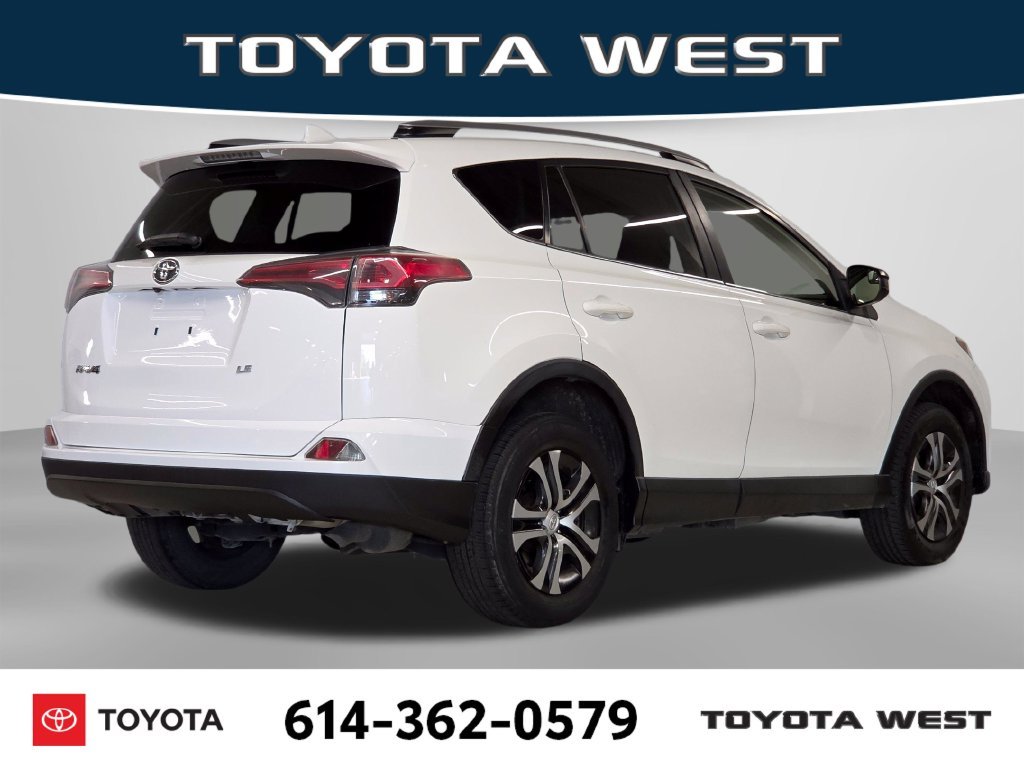 Used 2017 White Toyota LE image 7