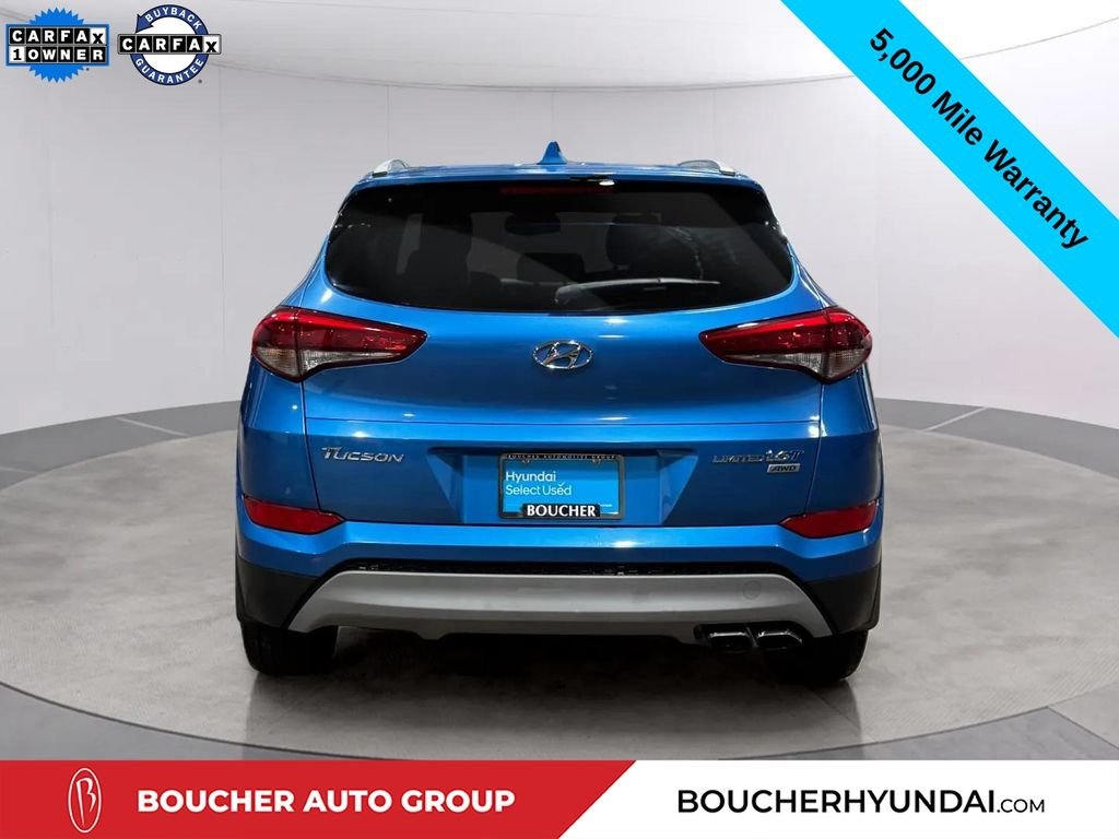 Certified Used 2018 Caribbean Blue Hyundai Limited image 4