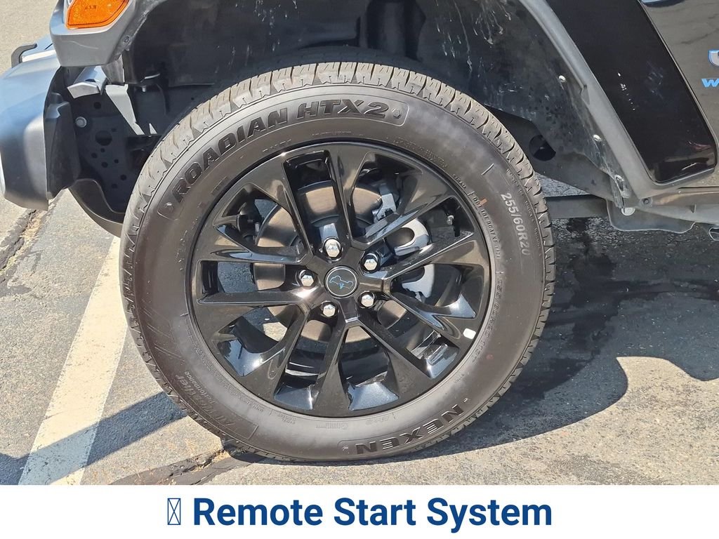 Certified Used 2025 Black Jeep Sahara 4xe image 12