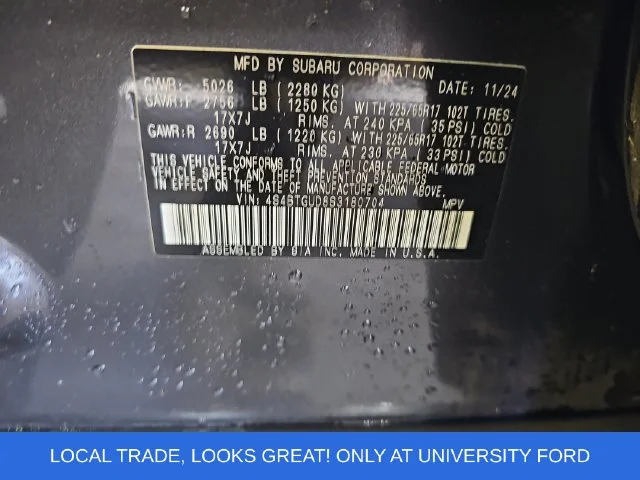 Used 2025 Gray Subaru Wilderness image 34