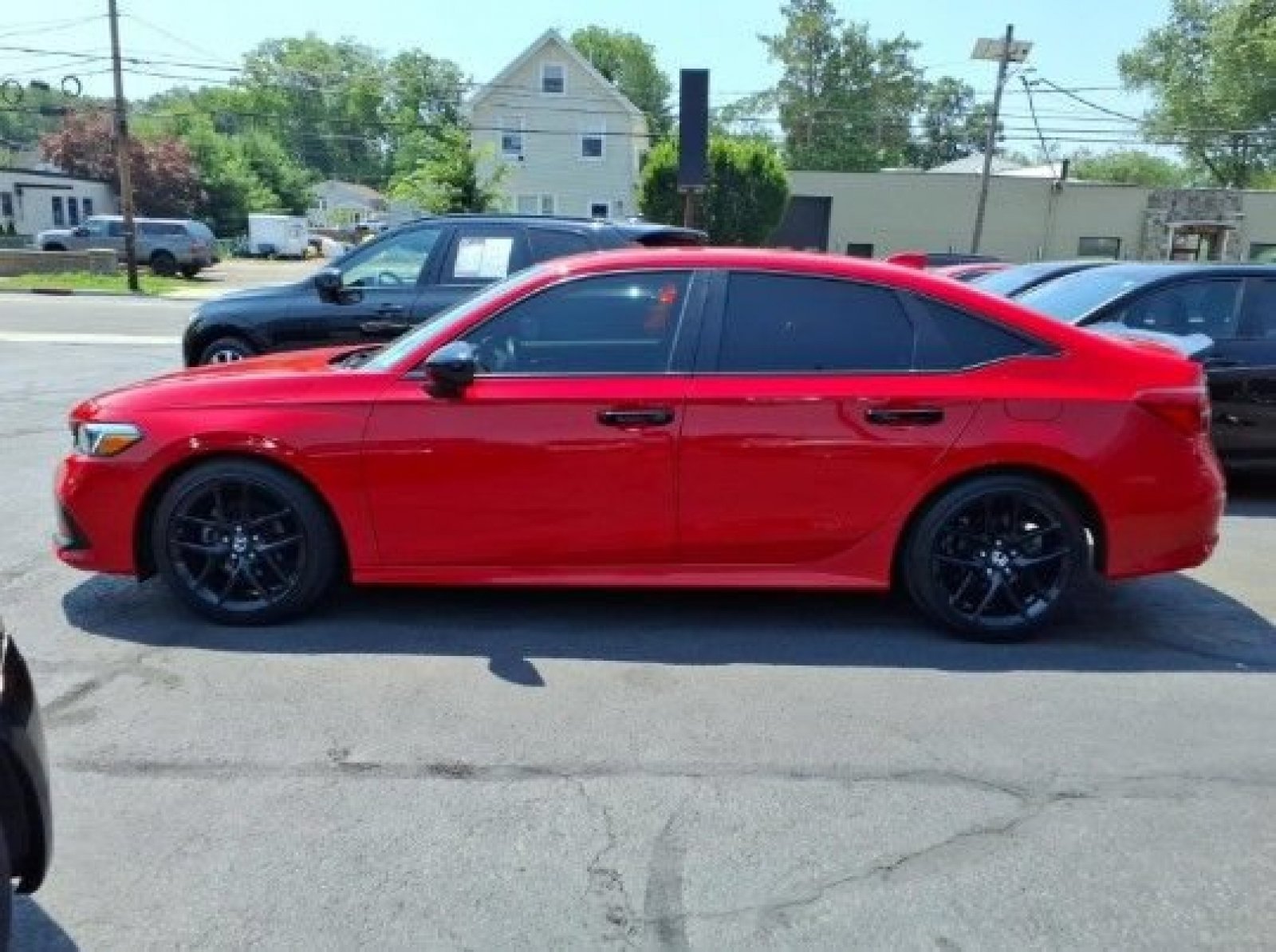 Certified Used 2024 Rallye Red Honda Sport image 3