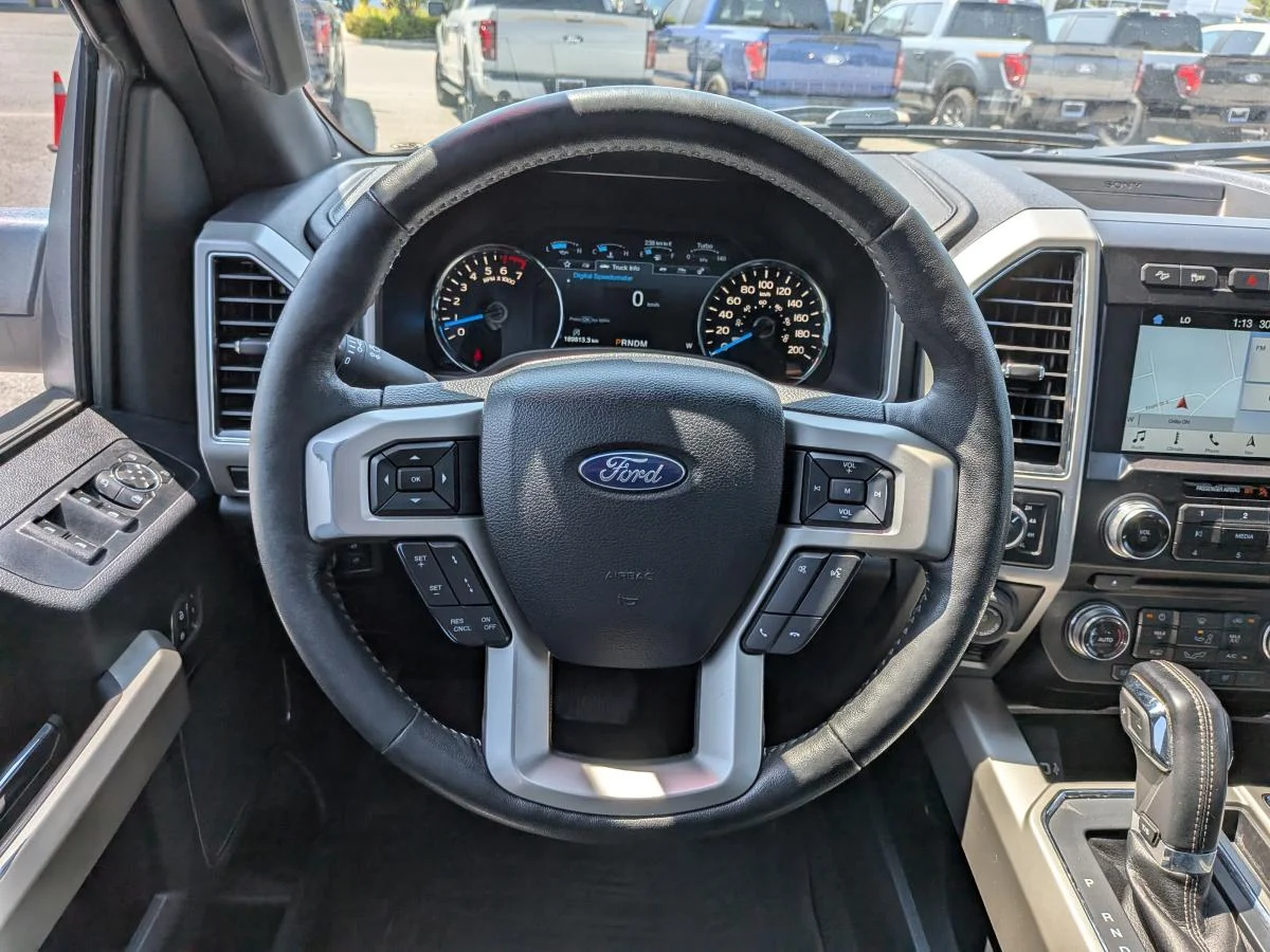 Used 2017 Grey Ford 4WD SuperCrew 145" Lariat image 18