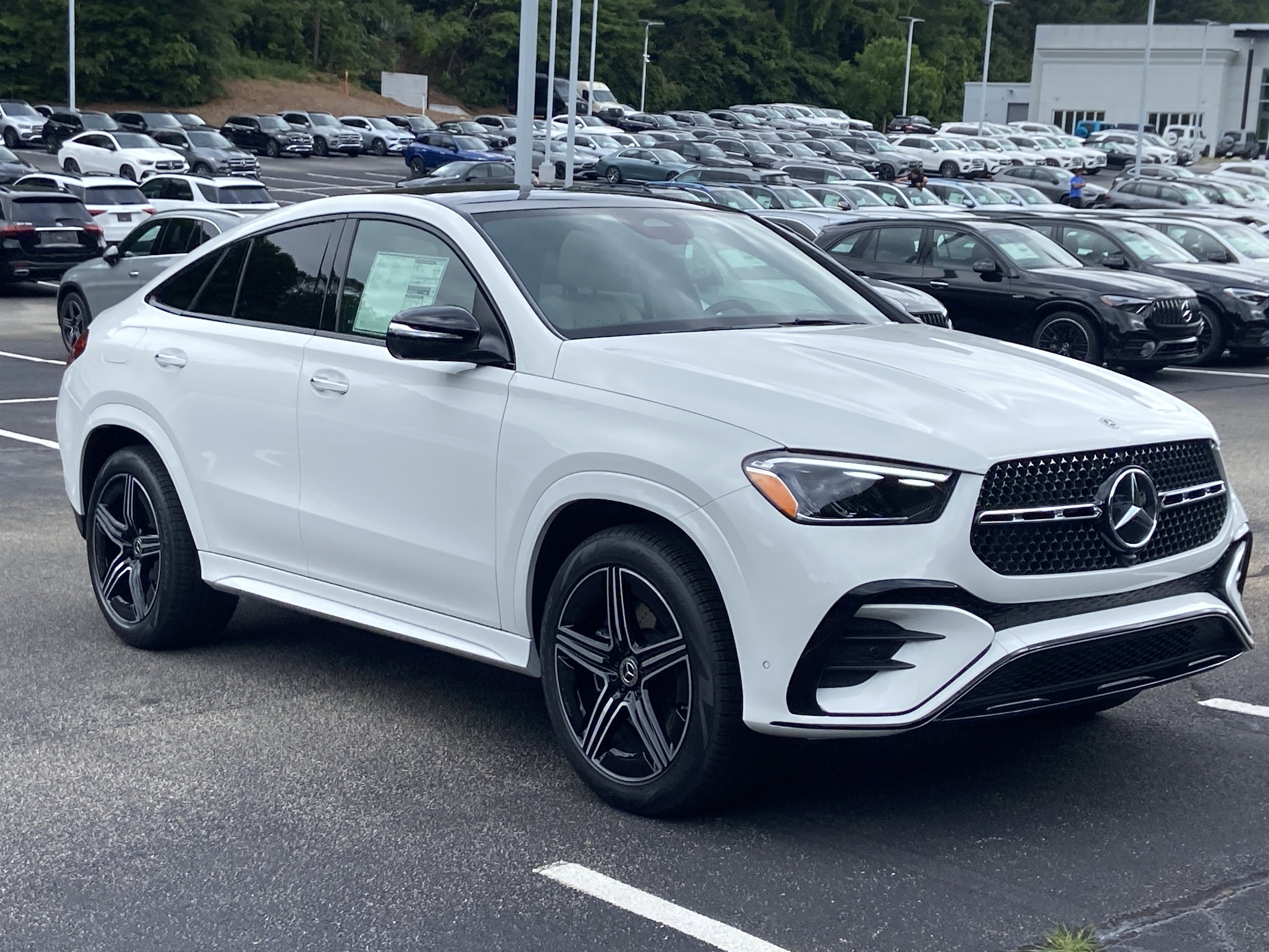 New 2026 Polar White Mercedes-Benz GLE 450 4MATIC® Coupe image 5